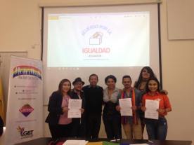 Concejal a Pachacutik Juio Neira firmó el acuerdo por la Igualdad LGBT (1)